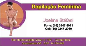 Joelma Stéfani - Depilação Feminina Sertãozinho SP