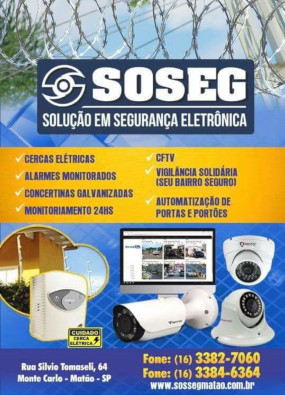 SOSEG - Soluções em Segurança Eletrônica Sertãozinho SP