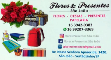 Floricultura São João Sertãozinho SP